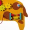 Shpilmaster Wooden Giraffe Sensory Wall Game, Growth Chart for Playroom, Nursery, Preschool, and Doctors' Office QI004592 - alternate 5